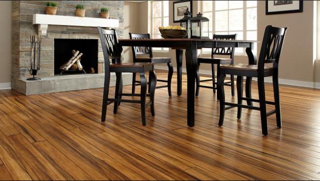 Flooring Of The House With Great Bamboo Quality