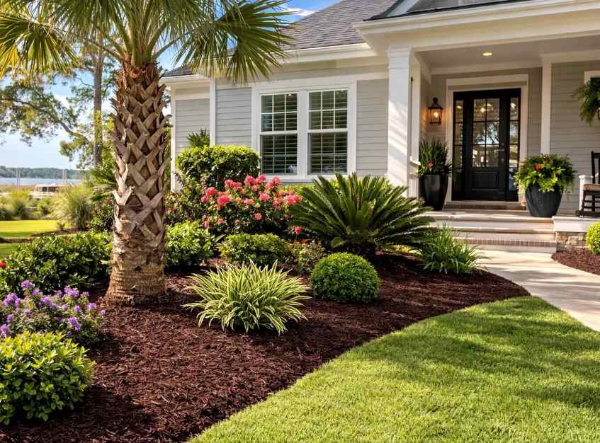Mulch Gold Coast from Frontier Tree Services: Quality Garden Mulch Supply and Delivery